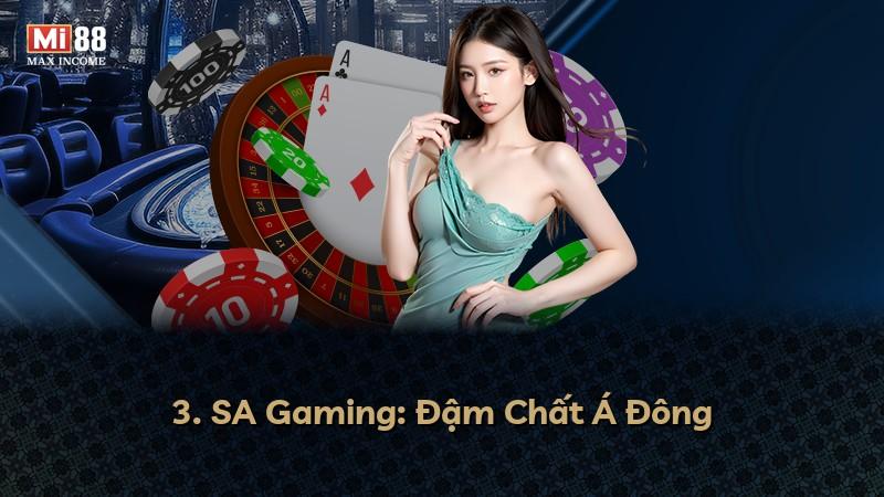 3. SA Gaming: Đậm Chất Á Đông