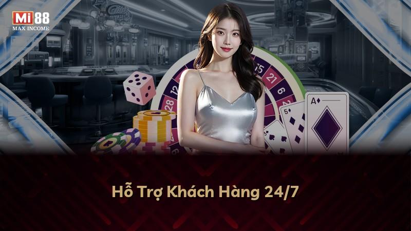 Hỗ Trợ Khách Hàng 24/7