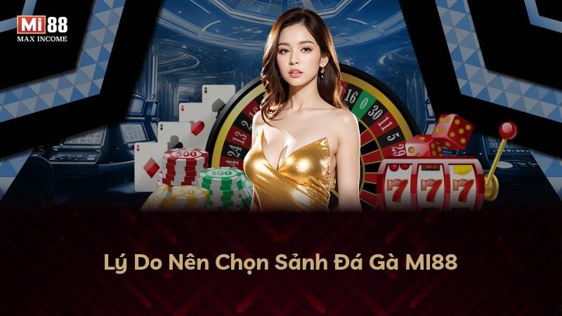 Lý Do Nên Chọn Sảnh Đá Gà MI88